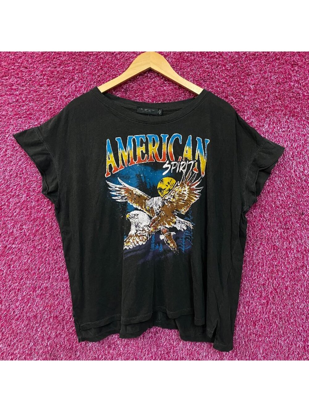 Junk Food Clothing Women's American Spirit T-Shirt 2XL